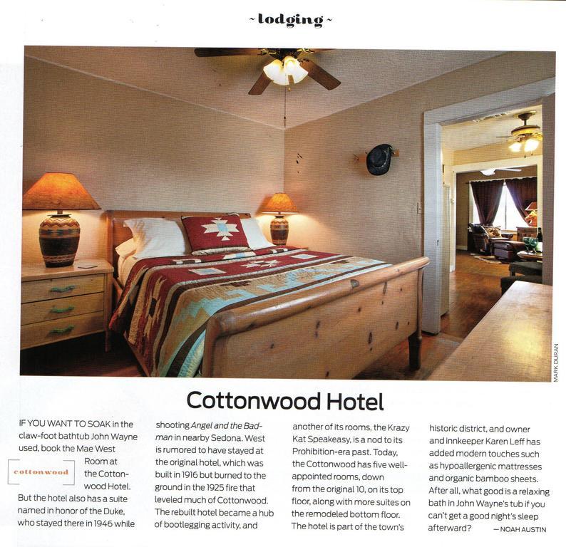 Cottonwood Hotel Eksteriør bilde